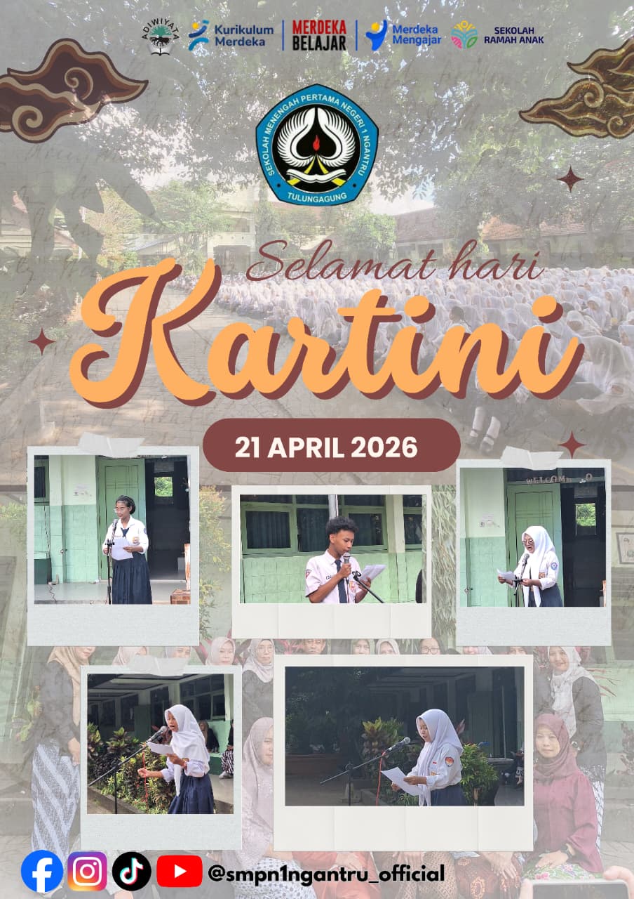 Peringatan Hari Kartini SMP N 1 Ngantru